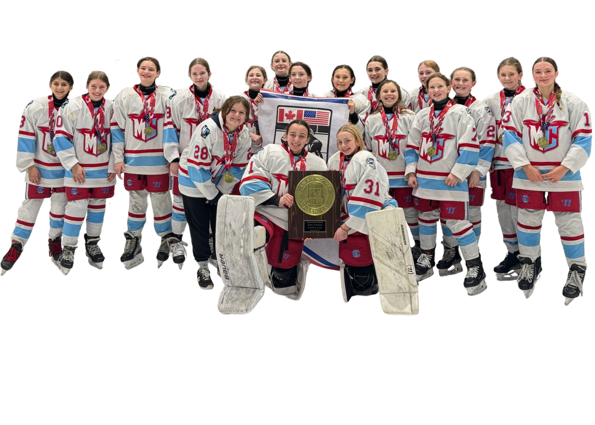 MAD Girls Celebrating Gold