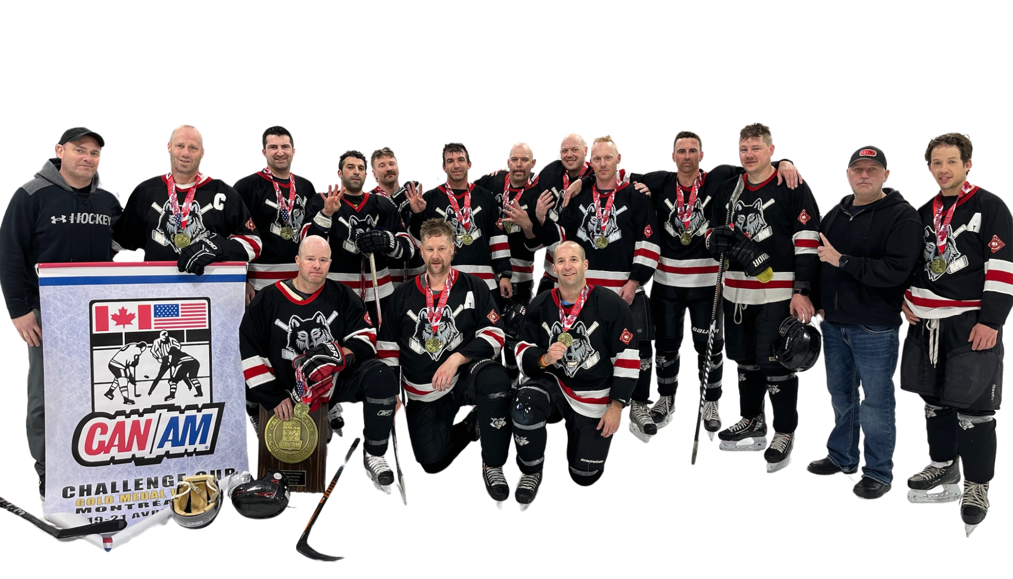 MTL Team Celebrating Gold MTL Team Celebrating Gold