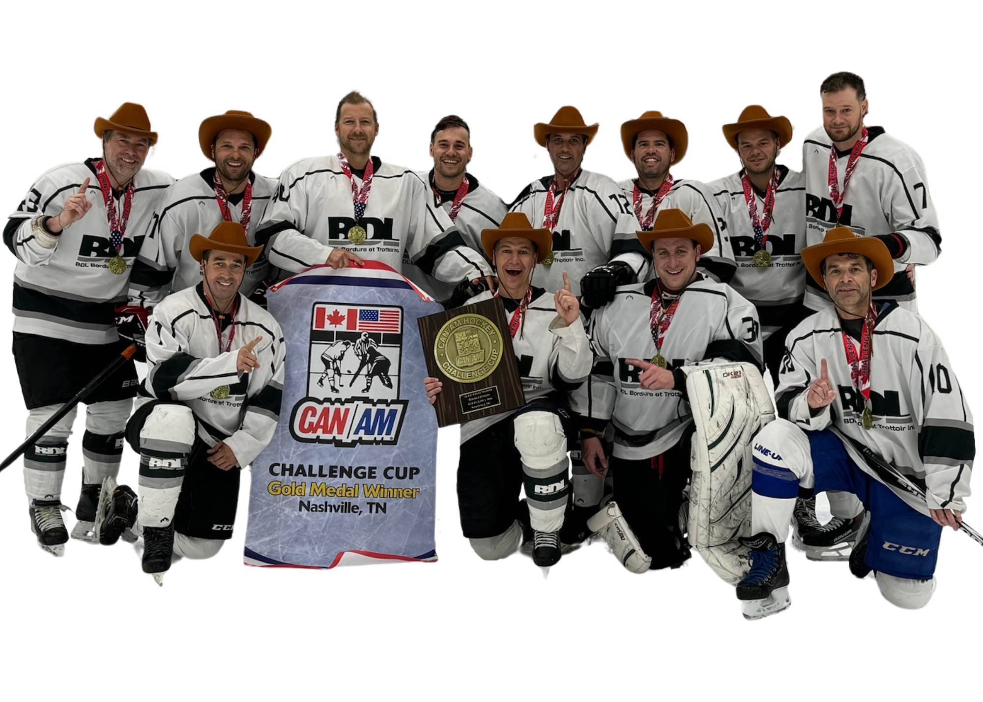 NSH Team Celebrating Gold NSH Team Celebrating Gold