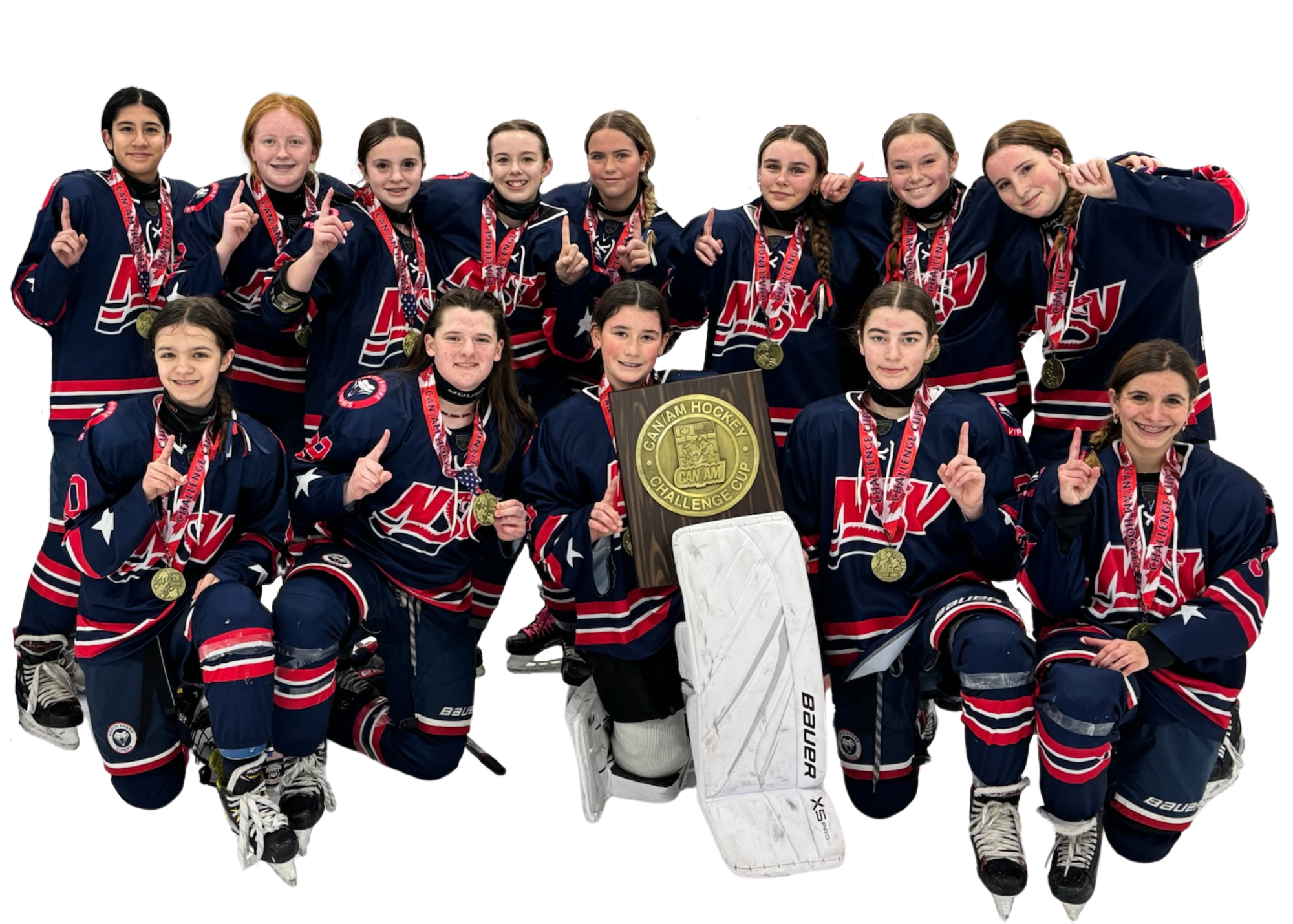 SHE Girls Celebrating Gold